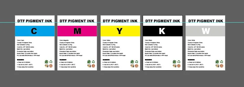 Eco Solvent Printer Leaf Cmyk White Ink Digital Printer Dtf Ink